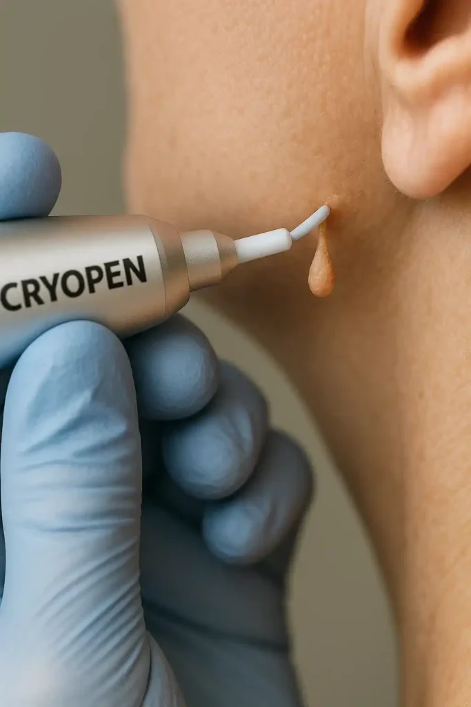 Cryopen for skin tags removal Berkshire speak to our team today!