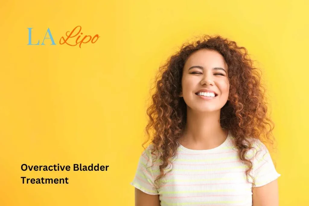 woman smiling about overactive bladder treatment Berkshire solutions